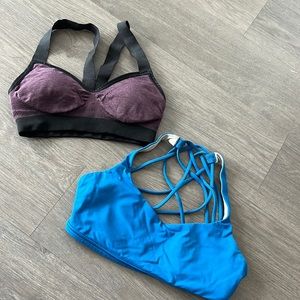 Set of 2 lululemon sports bras